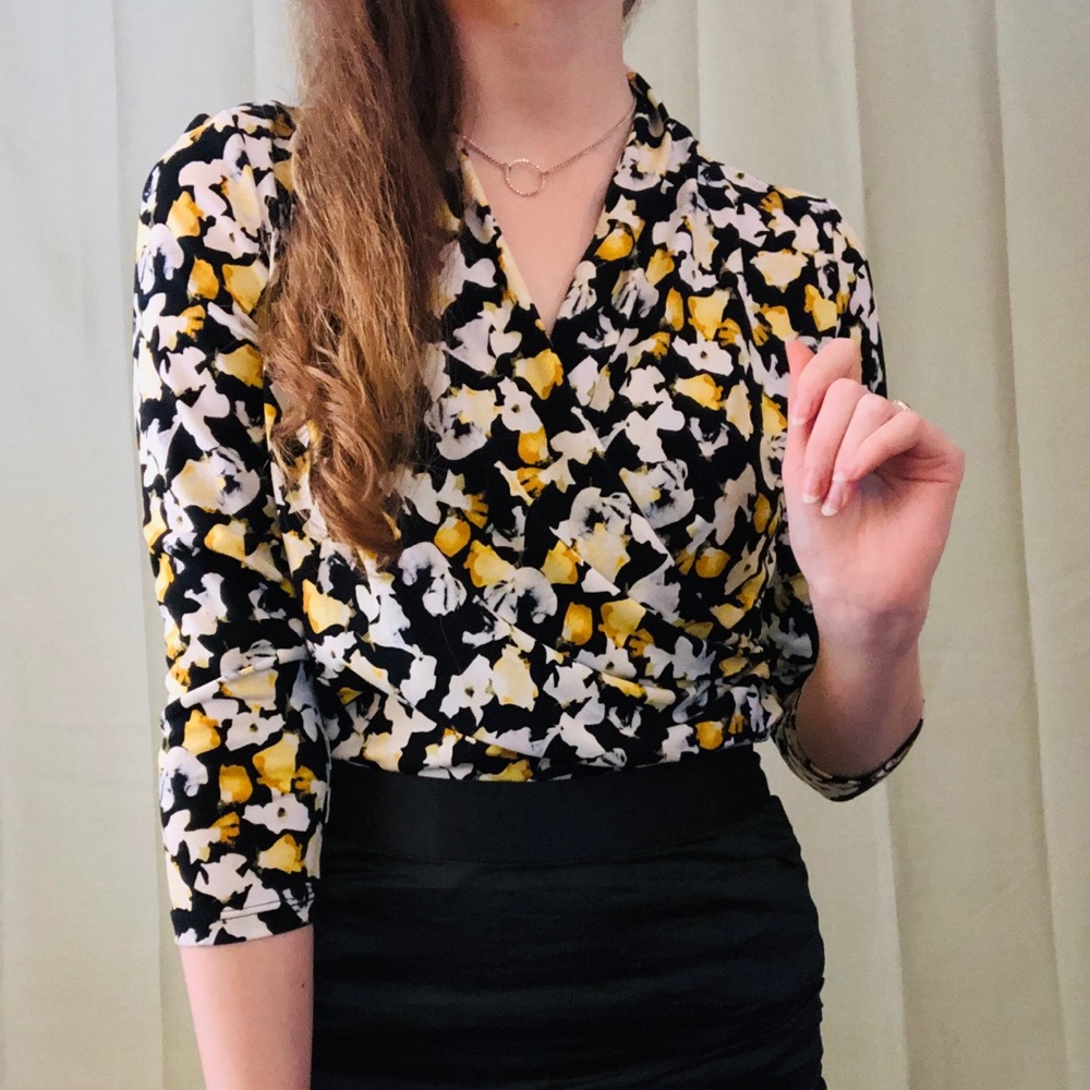 Floral Patterned Blouse